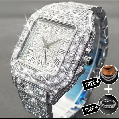 Cartice Iced Out Watch | 2 Free Gifts