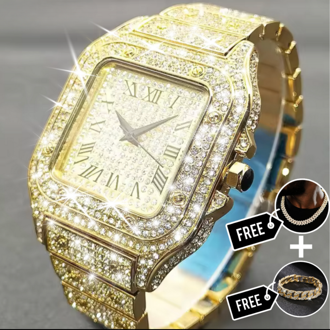Cartice Iced Out Watch | 2 Free Gifts