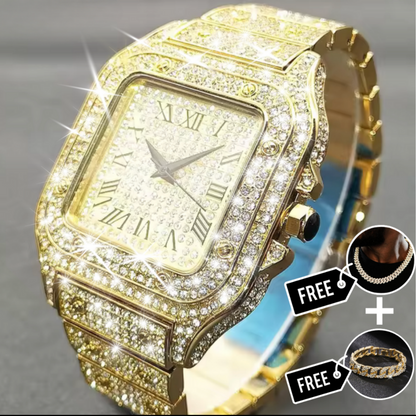Cartice Iced Out Watch | 2 Free Gifts