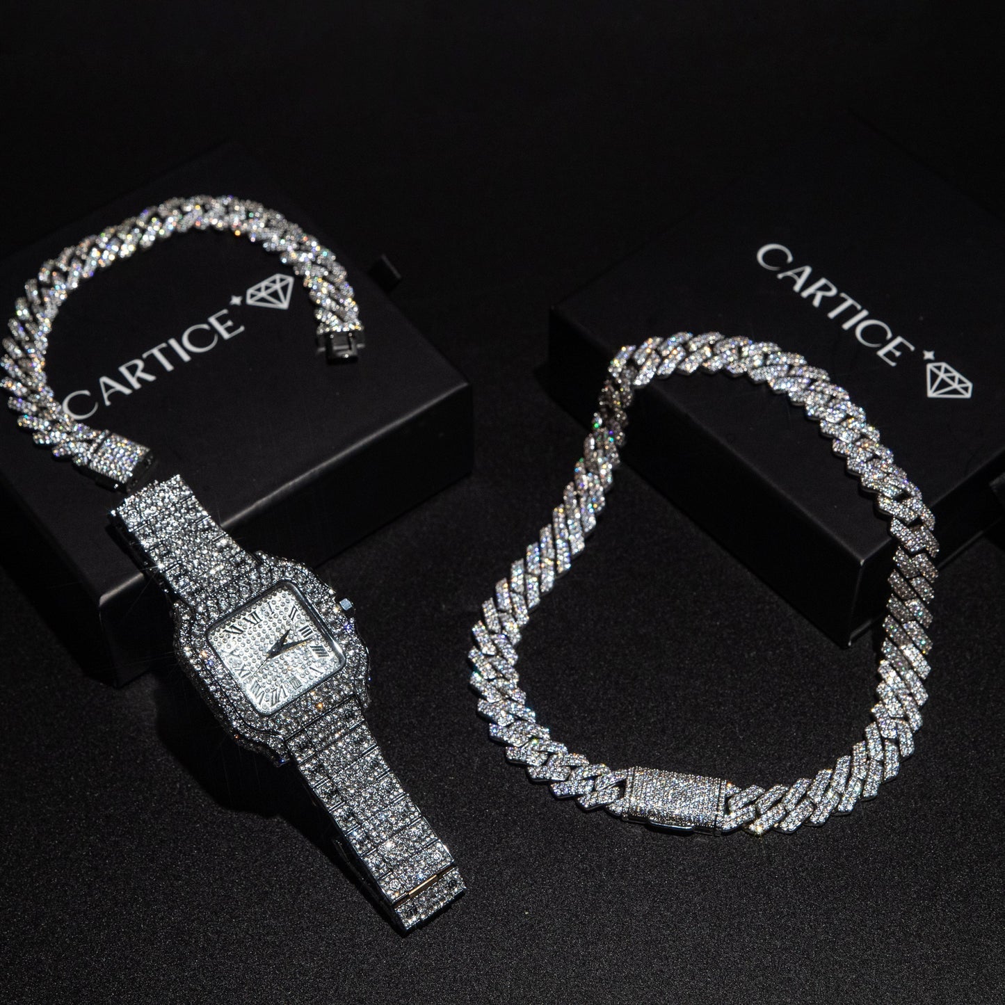 Cartice Iced Out Watch | 2 Free Gifts
